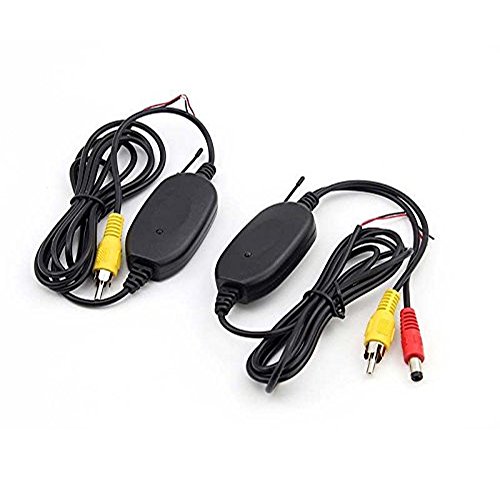 VINGO® Wireless Funk Transmitter 2, 4GHz/100m Funkreichweite für KFZ Rückfahrkamera Sender Empfänger für Video Rückfahr kamera Monitor Auto