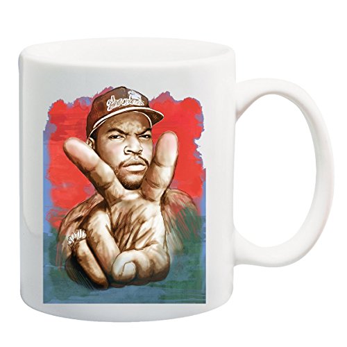 Ice Cube Victory Sign T-Shirt Mug