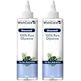 WishCare Unscented Glycerine Gel - 100% Pure & Vegan 250gm (Pack of 2)