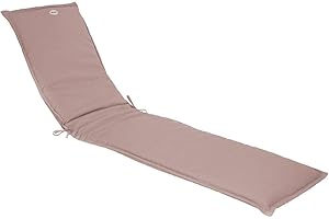 Hespéride - Coussin de transat korai Taupe 190x60cm en Polyester
