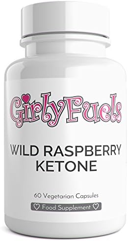 Wild Raspberry Ketone Strips Fat Away | Max Strength Ketones Supplement 60 Vegetarian Capsules UK Manufactured by GirlyFuels