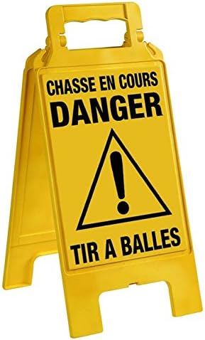Novap Bridge Warning Triangle Yellow – Hunting Running FANGER Archery has Balls