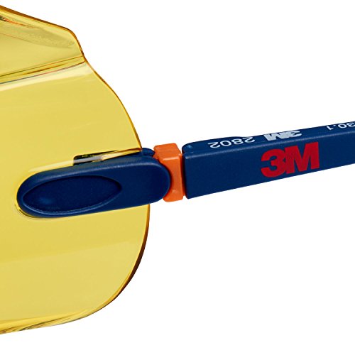 3M Überbrille 2802, Schutzbrille AS, UV, PC, gelb getönt - 6