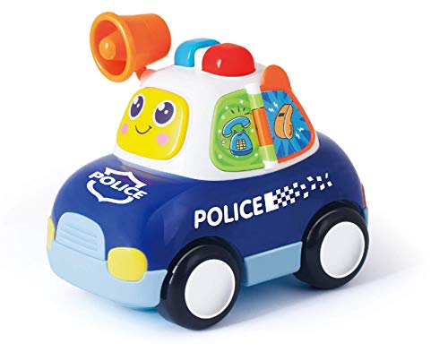 eastsun - Luz y Sonido para Coche de policía para niños de 2 años