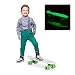 Produktbild Relaxdays Kinder Glow für 22 Zoll Cruiser Leuchtend Skateboard, Grün, One size