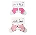 Sock Ons 0-6 Months - TWIN PACK (1 Pink & 1 Fuchsia)