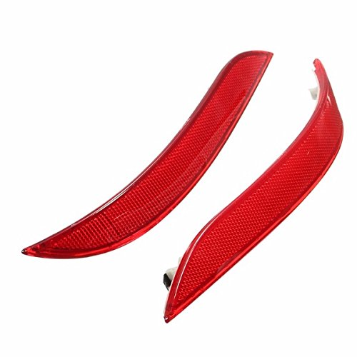 YONGYAO Paar Red Rear Bumper Reflektor Licht Für BMW 5Er E60 525I 528I 530I 535I 545I