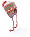 Baby's Triangle Earflap Hat in Organic Cotton - Hand Knitted