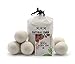 Produktbild Wolle Trocknerbälle Packung mit 6 Stück XL 7 cm von RRR Natural Farm - 100% Bio Neuseeland Wiederverwendbar Natürlich Weichspüler Gesundes Wäsche-Leben