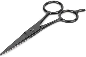 Atyhao Petits Ciseaux pour Le toilettage, 4.8in Coiffure Coiffure Barbe sourcil Moustache Cisaillement barbier Maquillage cosmétique Coupe de Cheveux Outil de coupeTondeuses à Cheveux