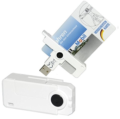 SCM uTrust SCR3500 A - kompakter SmartFold liest kontaktbehaftete Chipkarten im ID-1-Kartenformat (Kreditkartengröße) / uTrust / 905141 / 905430-1