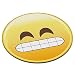 Produktbild Emoji Awkward Gesicht Zähne Kreissäge PC Computer Mauspad