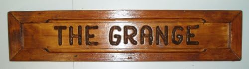 Personalised handmade pre-assembled wooden Pottyplanters oak framed single line name sign