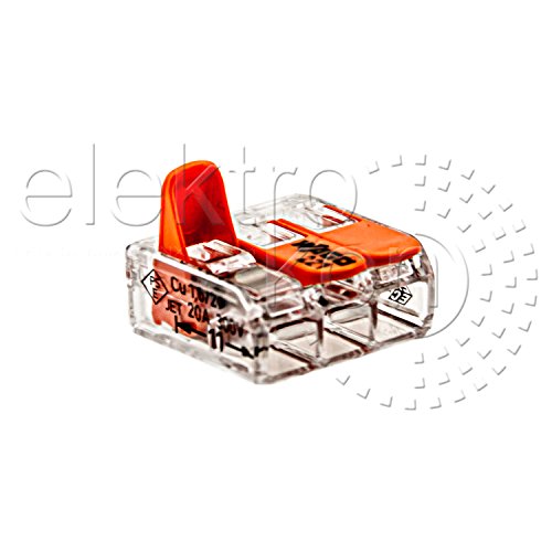 Preisvergleich Produktbild Wago Verbindungsklemme 3-fach 10 Stück