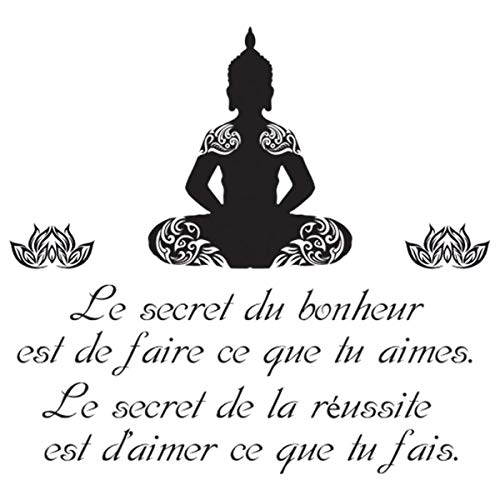 Sticker citation Bouddha