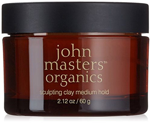 John Masters Organics sculpting clay medium hold, Haarwachs, 60 g