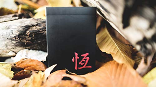 USPCC Oriental Playing Cards Rare Limited Edition Black / Red Cardistry Magic Poker Deck