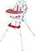 Bebe Style Deluxe 3-in-1 Modern Highchair/ Junior Chair and Booster (Red)