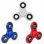 Doigt Fidgets Main rotatifs Jouets (lot de 3) pour réducteur de Stress durable High Speed en céramique Roulement & doigt Toy-continues à tourner pour 1-3 minutes - Idéal pour ajouter/ADHD/anxiété/autisme et soulager le stress pour adultes ou enfants,