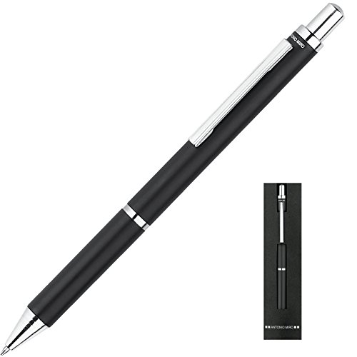 ANTONIO MIRO Bol&iacute;grafo Econ&oacute;mico Ligero - Estuche con Logo Grabado - Ideal como Regalo Empresa y Eventos - Satisfacci&oacute;n Garantizada!