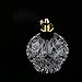 100ML Fashion Short Spray Atomizer Refillable Vintage Glass Perfume Bottle