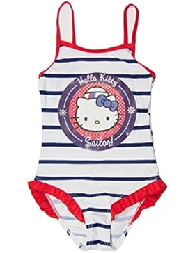 Hello Kitty Official-Costume da ragazza anni 3,4,6,8 anni, confezione da 1 pezzo