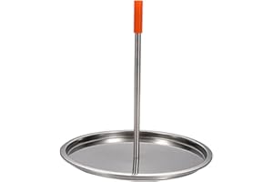 DSFSAEG Vertical Skewer Stainless Steel Brazilian Barbecue Grilling Rack Meat Spit for Steak Whole Chickens Fish Large Meat