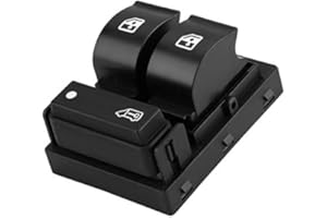 HLYJOON Przycisk podnoszenia szyby, elektryczny przełącznik szyby elektryczny przycisk przełącznika okna 735421419 przełącznik pokrętło podnośnika szyby kompatybilny z przełącznikiem peugeot boxer 2009