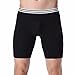 Produktbild Btruely Boxer Shorts Herren Unterwäsche Lange Perspektive Briefs Männer Unterhose Herren Sportunterwäsche Modal Boxershorts Männer Unterwäsche (Asia Größe L, Schwarz)