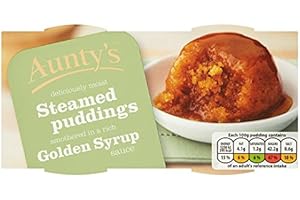 KLUSO Auntys Golden Syrup Puddings 200G