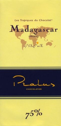 Pralus Madagascar, 75% dark chocolate bar