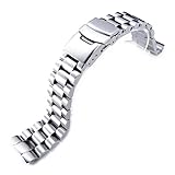 22 mm Endmill 316L SS Armbanduhr Armband für Seiko New Turtles srp777 Diver Schließe gebürstet
