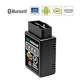 ❂【BENUTZERFREUNDLICH】❂ Einfach in den OBD2 Anschluss Ihres Autos stecken und die Zündung einschalten und schon kann es losgehen. Keine Notwendigkeit, irgendwelche Batterien oder Aufladeeinheit, erhält die Energie direkt vom OBD II Datenverbindungs-Verbindungsstück in Ihrem Fahrzeug. Dann können Sie Fehlercodes lesen / löschen. Finden Sie heraus, warum das Motorlicht an ist, bevor Sie einen Mechaniker aufsuchen. - Sparen Sie Geld, indem Sie einfache Probleme selbst beheben.