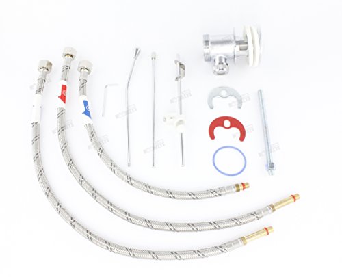 Niederdruck Einhebel Waschtischarmatur Chrom - 2