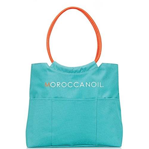 Preisvergleich Produktbild Moroccanoil Tasche – Strandtasche – Blau / Weiß