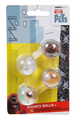 The Secret Life Of Pets balles rebondissantes 4 pièces
