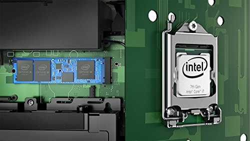 Lenovo Ideacentre 620S-03IKL - Ordenador de sobremesa  Intel Core i3-7100T  24GB de Memoria  8GB RAM   16GB Optane   2 TB HDD  Intel HD 600  Windows 10 Home  Plateado - Teclado QWERTY Espa  ol   rat  n