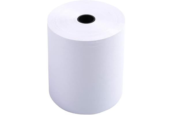 EXACOMPTA Bobine pour caisses enregistreuses papier blanc 60g - 76 x 70 x 12 mm