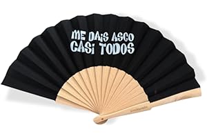 Wondernastic Abanico Me Suda el Co*o – Regalo Original y Divertido para Mujer Frase Graciosa | Diseño Exclusivo | Plegable, Ligero y Resistente