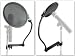 Produktbild Popschutz für Mikrofon Popkiller Pop Filter Geräuschschutz Windschutz Nylon Schirm Modell: PS1