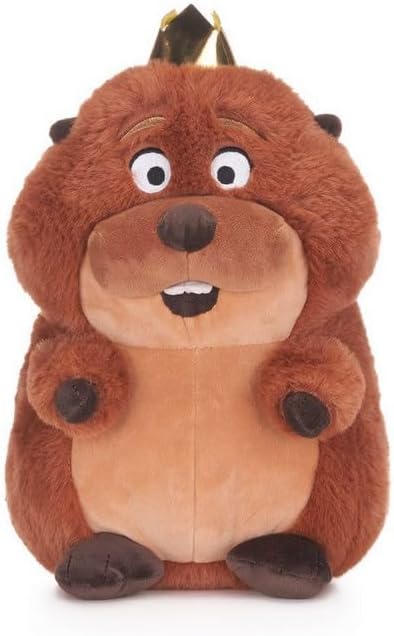 UKToyworld Hoppers Plush Beaver 10" King George Soft Toy