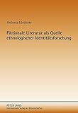Cover zum Buch Fiktionale Literatur als Quelle ethno...