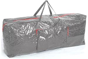 RAM ONLINE Ram® - Bolsa de almacenamiento para árbol de Navidad extra grande de 7 pies, impermeable, con bolsillo para decoraciones