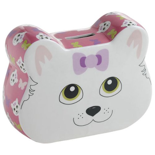 Maxwell & Williams BE0432 Tickle Critters Spardose, groß, Katze, in Geschenkbox, Porzellan