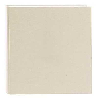 Goldbuch 27605 Summertime Trend 2 Album Photo 60 Pages Blanches avec intercalaires en Papier Cristal Beige 30 x 31 cm