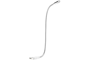 eecoo Luce USB a LED, Luce per Tastiera Flessibile per Laptop, Lampada a Luce Bianca a LED dimmerabile per Stick USB Portatile per Computer Portatile