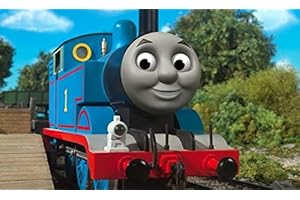 PARTYLANDIA Cialda in Ostia per Decorazione Torte Cartoni Animati Bambini (Trenino Thomas)