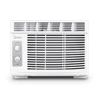 Midea MAW05M1BWT Window air Conditioner 5000 BTU with Mechanical Controls, White