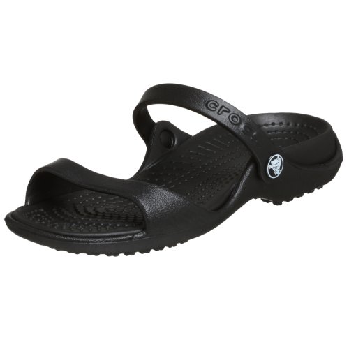 Crocs Cleo Black Womens Size 7 Uk