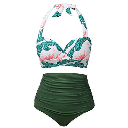 FeelinGirl - Conjunto - para Mujer Green-29 40/42 ES XXL